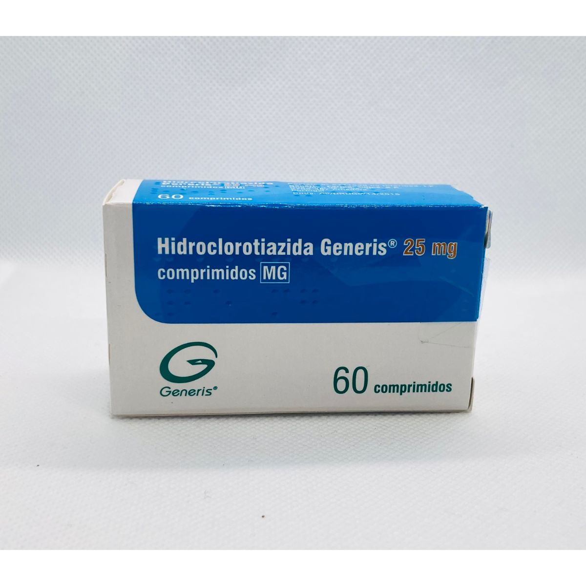 Comprimidos Hidroclorotiazida Generis 25mg
